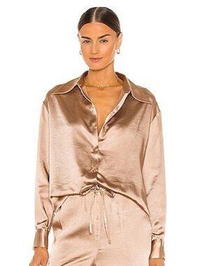 Song of Style Chloe Top in Champagne